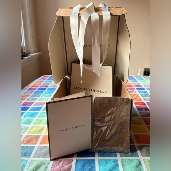 🤎 DAVID YURMAN SHOPPING BAG BUNDLE 🤎 NWOT 🤎 - Picture 14 of 16